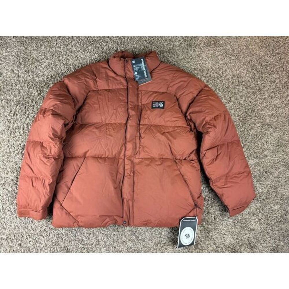 Mountain Hardwear Men's Nevadan Down‎ Jacket Size 2XL Burnt Orange New